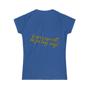 Fat Lady Singing T-Shirt - Scattando Verkleedhuis