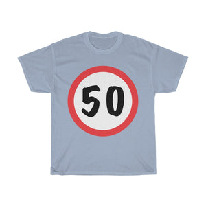 T-Shirt 50, Abraham, Jarige Job, birthday - Scattando Verkleedhuis