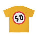 T-Shirt 50, Abraham, Jarige Job, birthday - Scattando Verkleedhuis