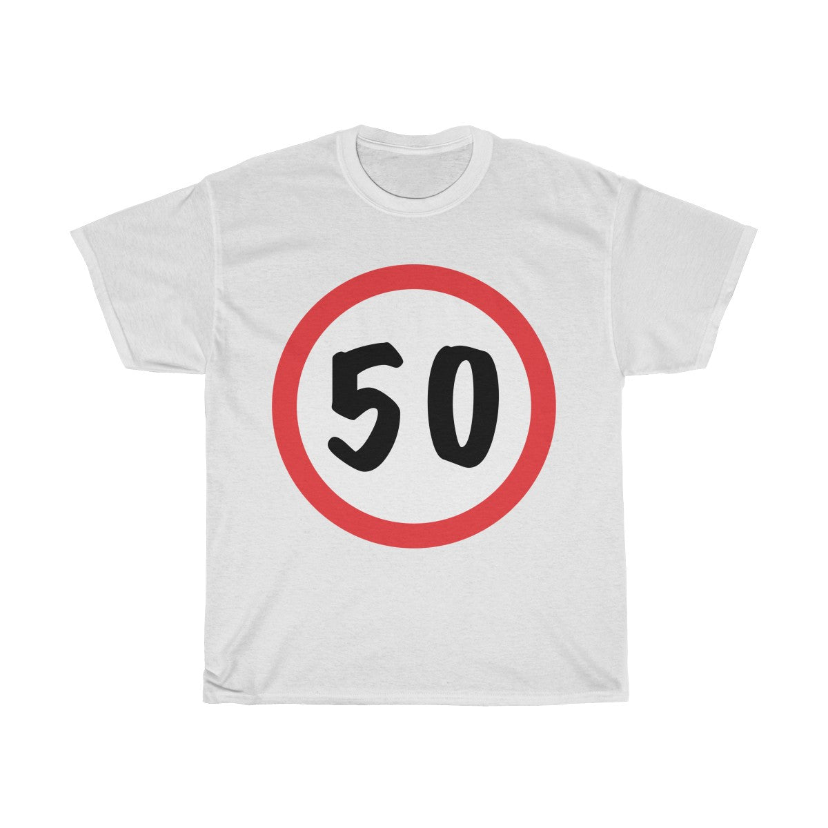 T-Shirt 50, Abraham, Jarige Job, birthday - Scattando Verkleedhuis