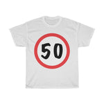 T-Shirt 50, Abraham, Jarige Job, birthday - Scattando Verkleedhuis