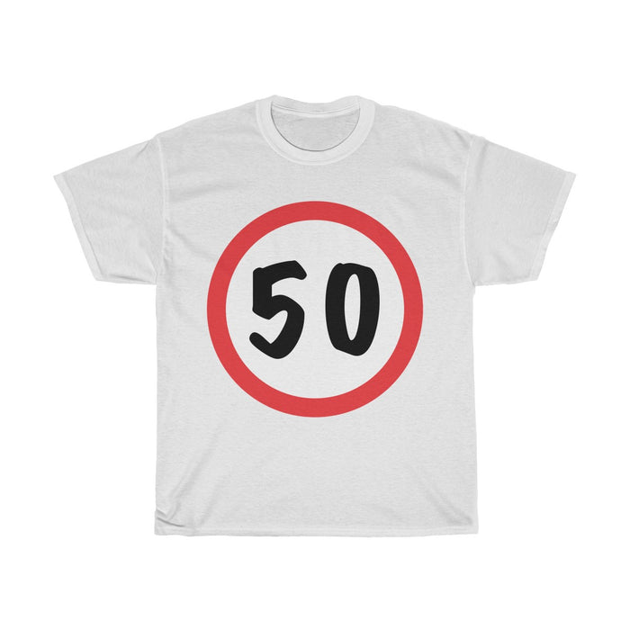 T-Shirt 50, Abraham, Jarige Job, birthday - Scattando Verkleedhuis