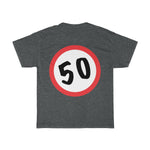 T-Shirt 50, Abraham, Jarige Job, birthday - Scattando Verkleedhuis