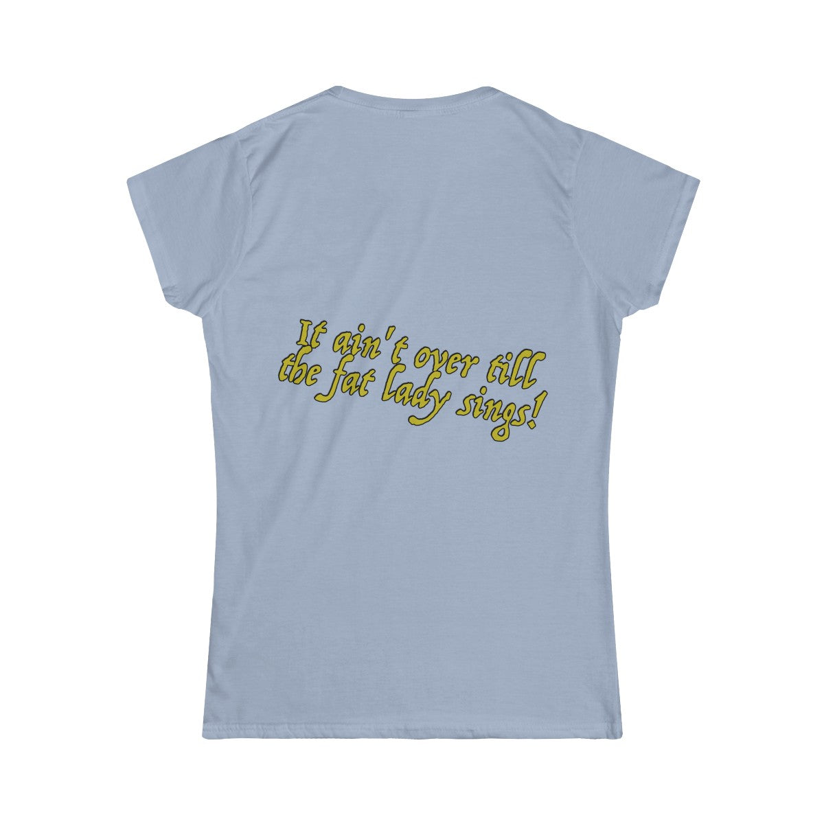 Fat Lady Singing T-Shirt - Scattando Verkleedhuis