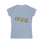 Fat Lady Singing T-Shirt - Scattando Verkleedhuis