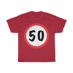 T-Shirt 50, Abraham, Jarige Job, birthday - Scattando Verkleedhuis