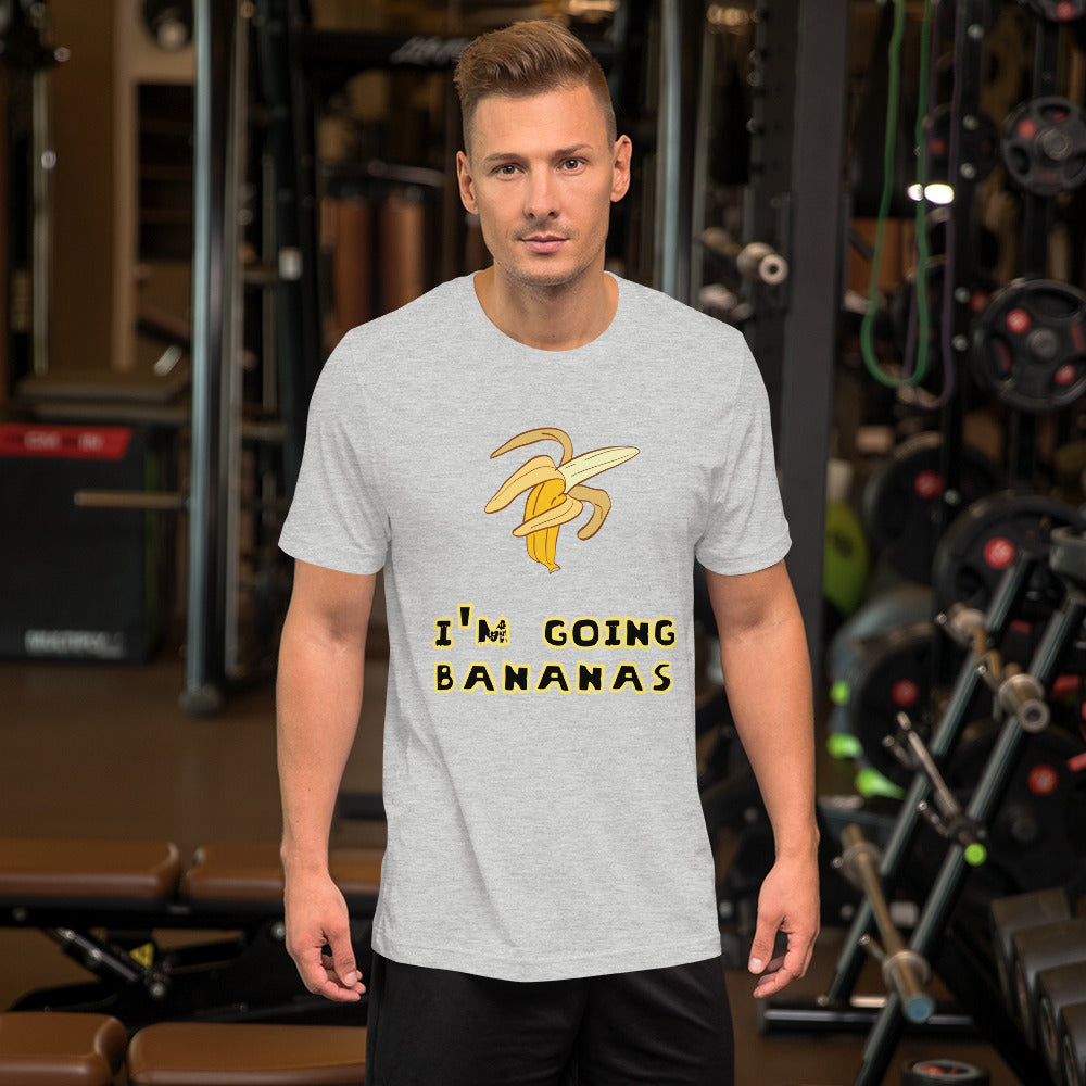 I'm Going Banana's Short-Sleeve Unisex T-Shirt - Scattando Verkleedhuis