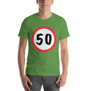 T-Shirt 50, Abraham, Jarige Job, birthday - Scattando Verkleedhuis