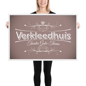 Ingelijste poster Het Verkleedhuis - Scattando Verkleedhuis