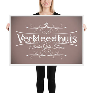 Ingelijste poster Het Verkleedhuis - Scattando Verkleedhuis