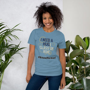 Nieuwe Normaal Unisex T-Shirt I Need A Hug, gratis verzending - Scattando Verkleedhuis