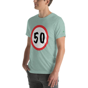 T-Shirt 50, Abraham, Jarige Job, birthday - Scattando Verkleedhuis