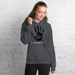 STOP! Keep your distance Unisex Hoodie - Scattando Verkleedhuis