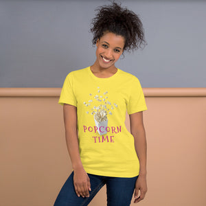 Unisex T-Shirt Popcorn Time - Scattando Verkleedhuis