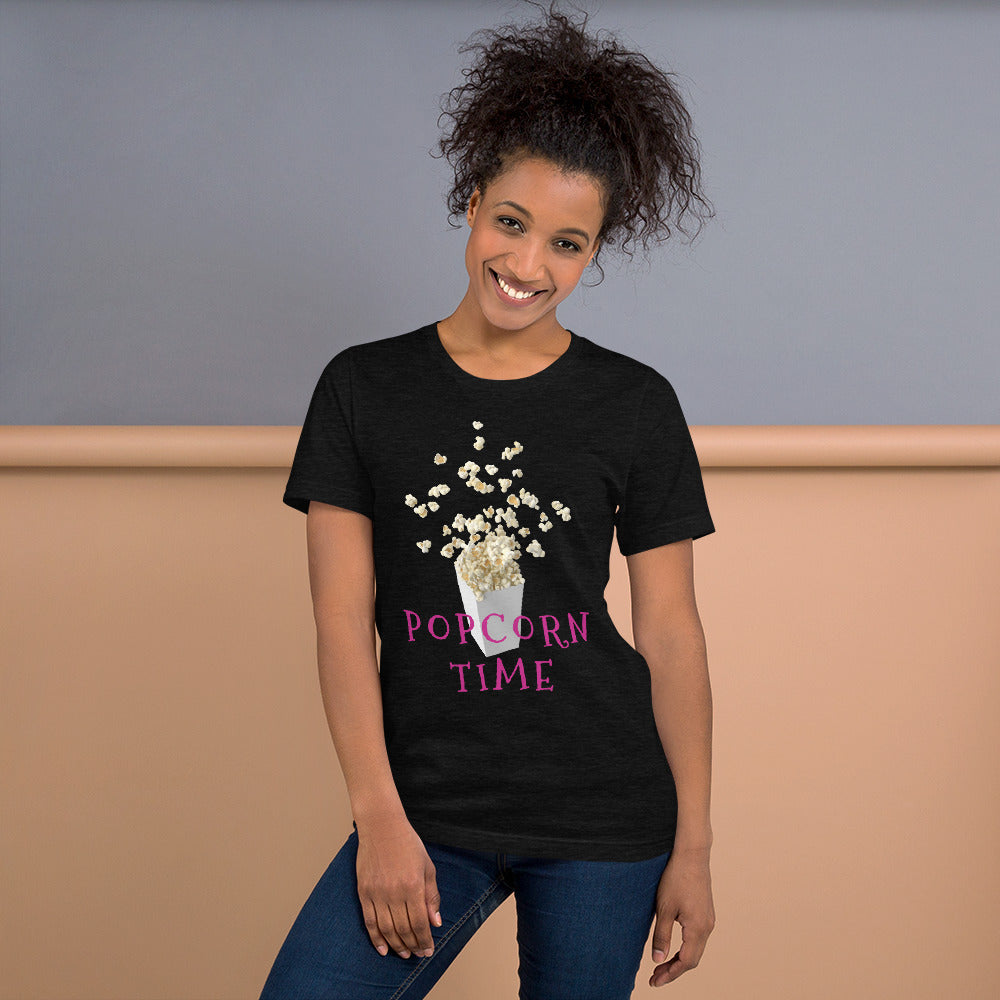 Unisex T-Shirt Popcorn Time - Scattando Verkleedhuis