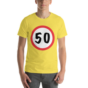 T-Shirt 50, Abraham, Jarige Job, birthday - Scattando Verkleedhuis