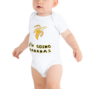 Baby Romper T-Shirt I'm going Bananas - Scattando Verkleedhuis