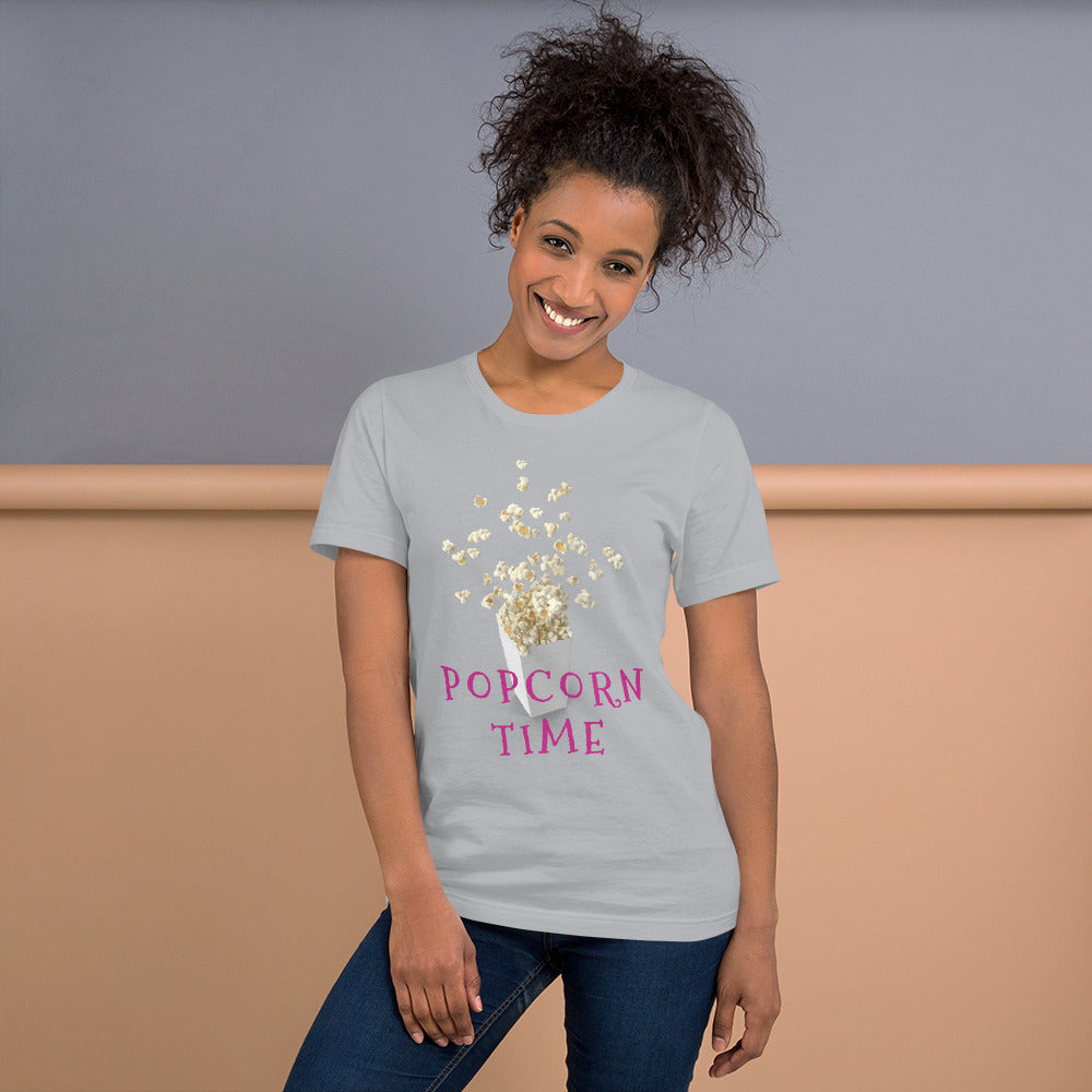 Unisex T-Shirt Popcorn Time - Scattando Verkleedhuis