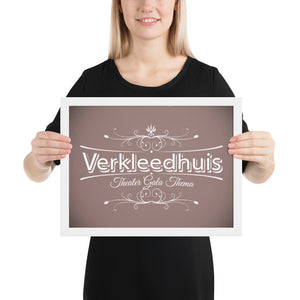 Ingelijste poster Het Verkleedhuis - Scattando Verkleedhuis