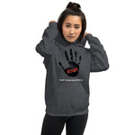 STOP! Keep your distance Unisex Hoodie - Scattando Verkleedhuis