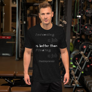 Entrepreneur / Ondernemer Short-Sleeve Unisex T-Shirt - Scattando Verkleedhuis