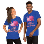Love Kunst & Cultuur Short-Sleeve Unisex T-Shirt, gratis verzendkosten - Scattando Verkleedhuis