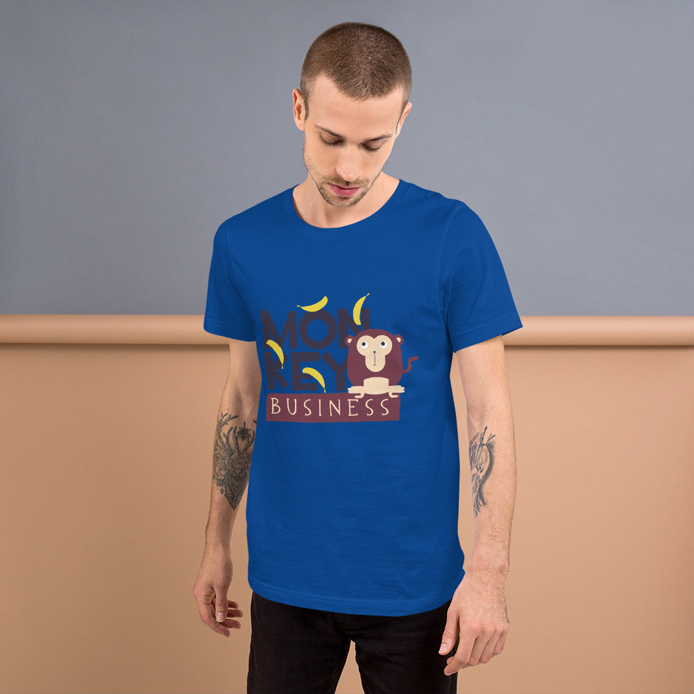 Monkey Business Short-Sleeve Unisex T-Shirt - Scattando Verkleedhuis