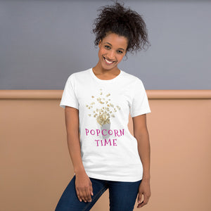 Unisex T-Shirt Popcorn Time - Scattando Verkleedhuis