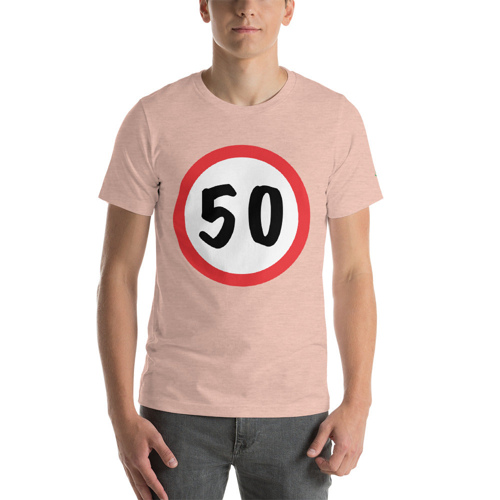 T-Shirt 50, Abraham, Jarige Job, birthday - Scattando Verkleedhuis