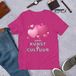 Love Kunst & Cultuur Short-Sleeve Unisex T-Shirt, gratis verzendkosten - Scattando Verkleedhuis