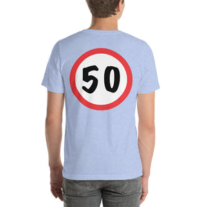 T-Shirt 50, Abraham, Jarige Job, birthday - Scattando Verkleedhuis