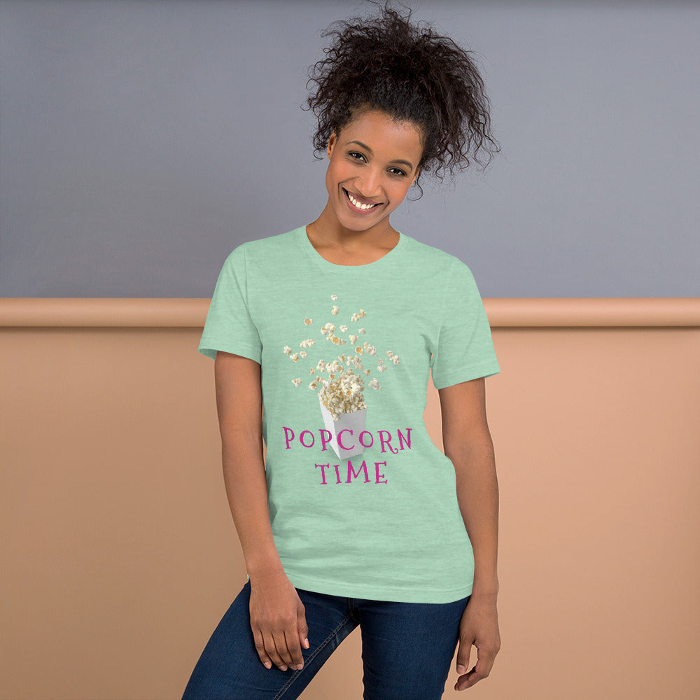 Unisex T-Shirt Popcorn Time - Scattando Verkleedhuis