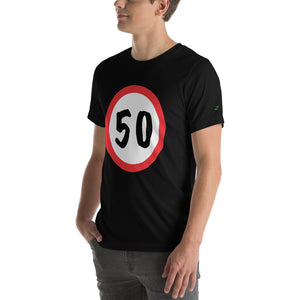 T-Shirt 50, Abraham, Jarige Job, birthday - Scattando Verkleedhuis