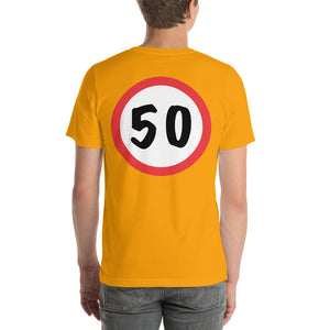 T-Shirt 50, Abraham, Jarige Job, birthday - Scattando Verkleedhuis