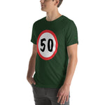 T-Shirt 50, Abraham, Jarige Job, birthday - Scattando Verkleedhuis