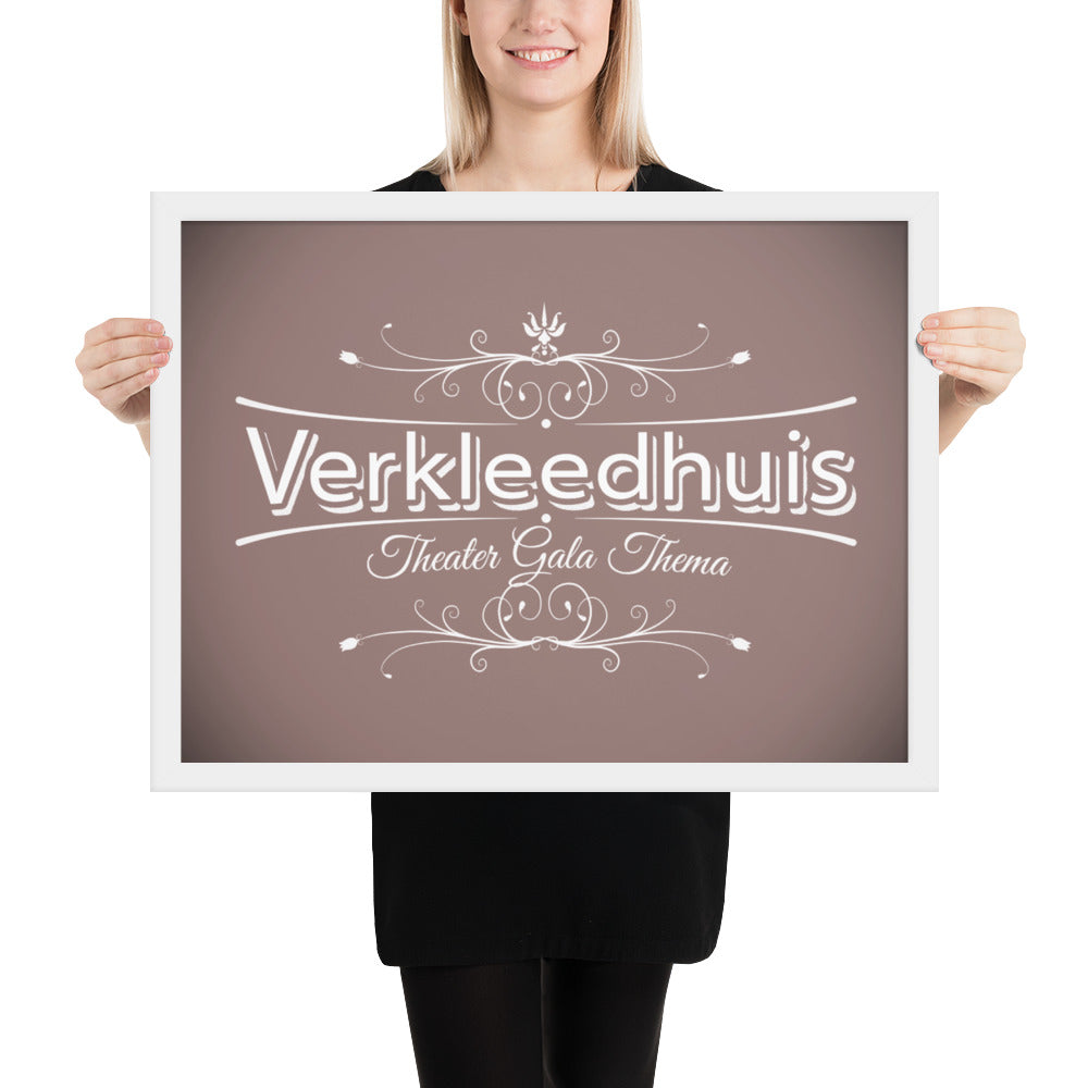 Ingelijste poster Het Verkleedhuis - Scattando Verkleedhuis