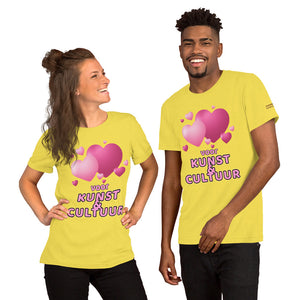 Love Kunst & Cultuur Short-Sleeve Unisex T-Shirt, gratis verzendkosten - Scattando Verkleedhuis