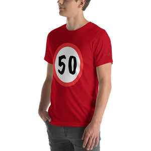 T-Shirt 50, Abraham, Jarige Job, birthday - Scattando Verkleedhuis