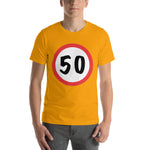 T-Shirt 50, Abraham, Jarige Job, birthday - Scattando Verkleedhuis