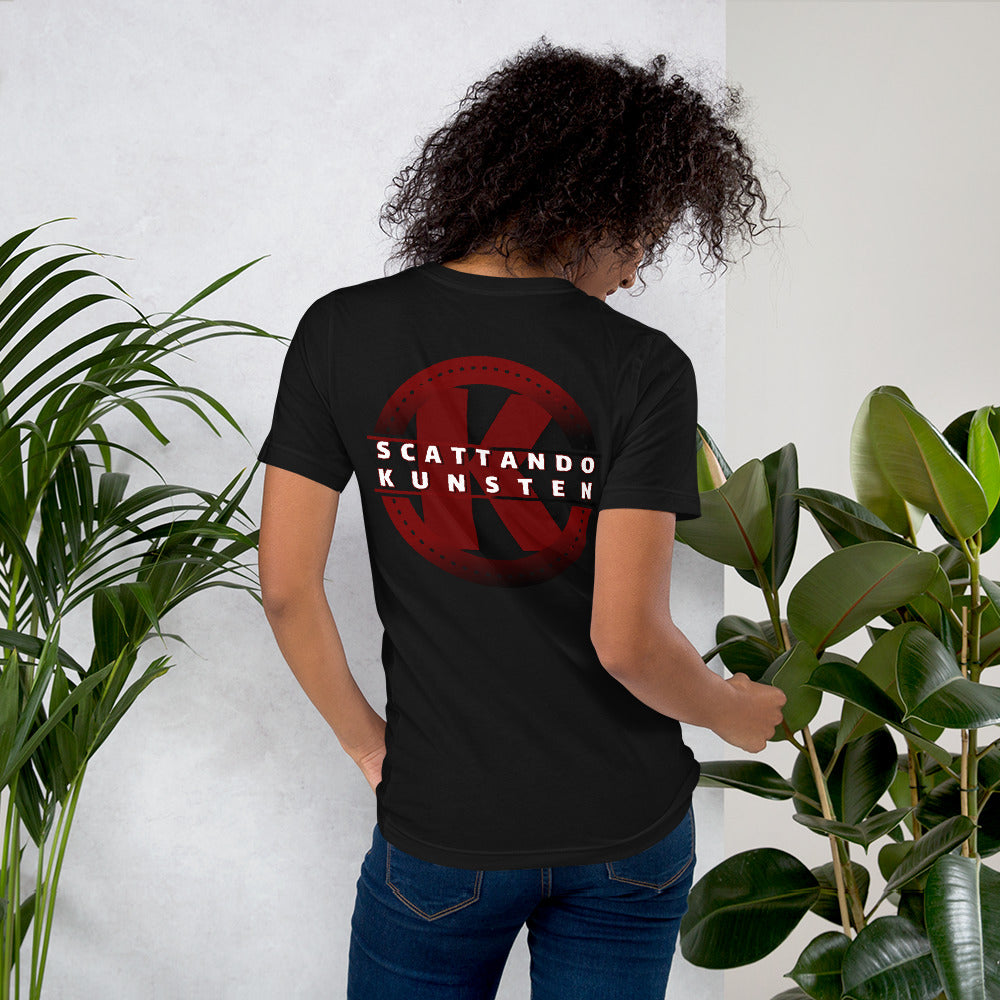Scattando Kunsten Short-Sleeve Unisex T-Shirt - Scattando Verkleedhuis