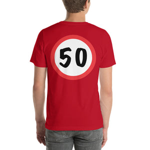 T-Shirt 50, Abraham, Jarige Job, birthday - Scattando Verkleedhuis