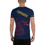 Topper T-Shirt Happy Birthday Blue - Scattando Verkleedhuis