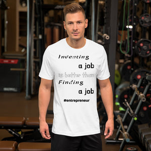 Entrepreneur / Ondernemer Short-Sleeve Unisex T-Shirt - Scattando Verkleedhuis