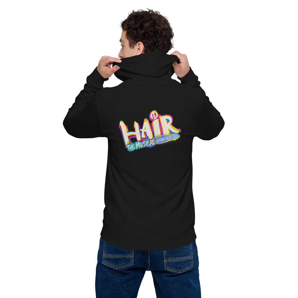 STG HAIR 2023 Unisex basic zip hoodie