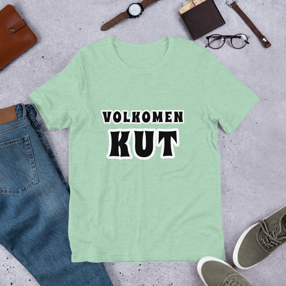 Volkomen Kut Short-Sleeve Unisex T-Shirt, GRATIS VERZENDKOSTEN!