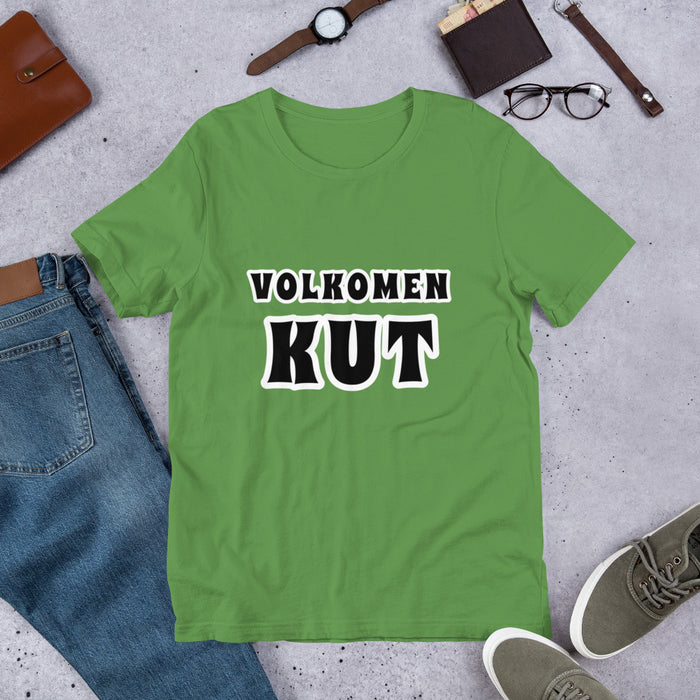 Volkomen Kut Short-Sleeve Unisex T-Shirt, GRATIS VERZENDKOSTEN!