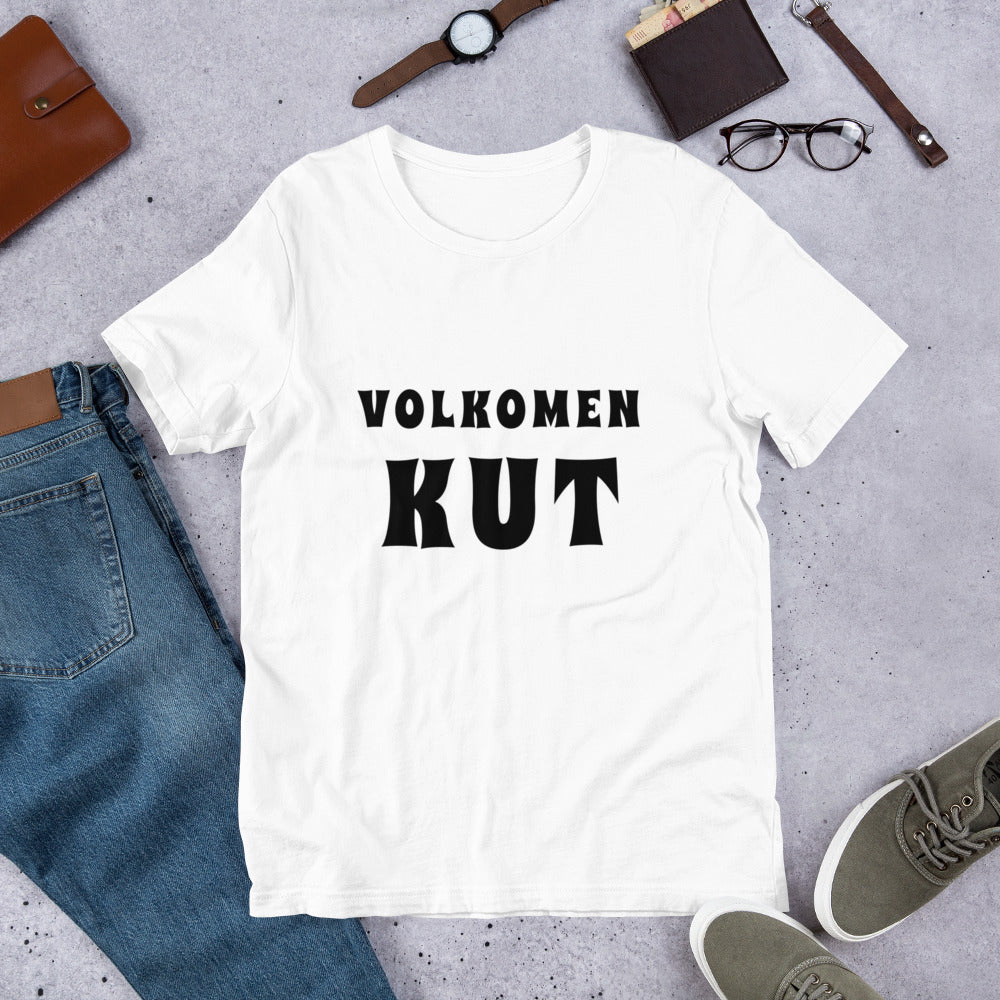 Volkomen Kut Short-Sleeve Unisex T-Shirt, GRATIS VERZENDKOSTEN!