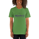 I am a Hear-O Unisex T-Shirt, GRATIS VERZENDING FREE SHIPMENT