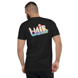 STG HAIR 2023 Uniseks T-shirt met V-hals en korte mouwen